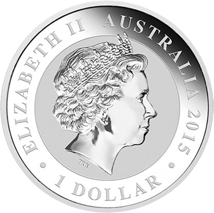 1 Unze Silber Australien Kookaburra 2015