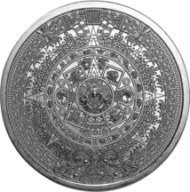 1 Unze Silber Aztekenkalender
