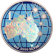 1 Unze Silber Beneath the Southern Skies 2020 ( Hologramm | Auflage: 500)