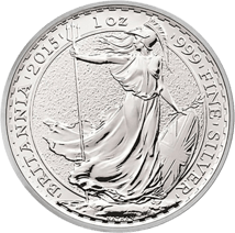 1 Unze Silber Britannia 2015