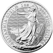 1 Unze Silber Britannia 2021