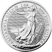 1 Unze Silber Britannia 2022