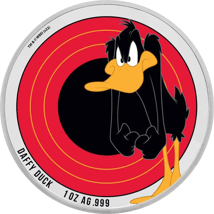 1 Unze Silber Daffy Duck 2022 (Auflage: 3.000 | coloriert)