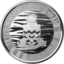 1 Unze Silber Cayman Islands Schildkröte 2023 (Auflage: 25.000)