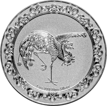 1 Unze Silber Celestial Red Phoenix 2020 (Auflage: 10.000)