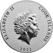 1 Unze Silber Cook Islands 2022