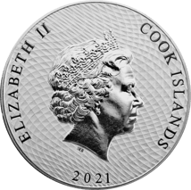 1 Unze Silber Cook Islands Meuterei auf der Bounty 2021 (Auflage: 999)