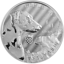 1 Unze Silber Dalmatiner 2021 (Auflage: 15.000)