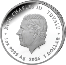 1 Unze Silber Deadly and Dangerous Australischer Riesen-Hundertfüßer 2026 (Auflage: 2.500 | Polierte Platte)