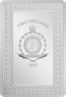 1 Unze Silber Tarotkarte Schicksalsrad 2023 (Auflage: 2.000 | coloriert | Polierte Platte)