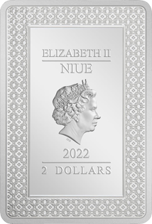 1 Unze Silber Die Kraft 2022 Tarotkarte (Auflage: 2.000 | coloriert | Polierte Platte)