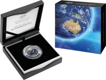 1 Unze Silber Earth and Beyond - Die Erde 2018 (Auflage: 5000 | PP | Gewölbt | Motiv 1 von 3)