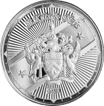 1 Unze Silber EC8 St. Kitts & Nevis Coat of Arms 2024 (Auflage: 25.000)