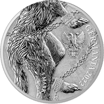 1 Unze Silber Germania Beasts Fenrir 2022 (Auflage: 25.000)