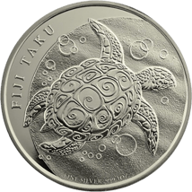 1 Unze Silber Fiji Taku Schildkröte 2013