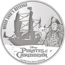 1 Unze Silber Fluch der Karibik Anne´s Revenge 2022 (Auflage: 15.000)