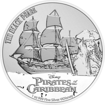 1 Unze Silber Fluch der Karibik Black Pearl 2021 (Auflage: 15.000)