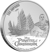 1 Unze Silber Fluch der Karibik The Empress 2021 (Auflage: 15.000)