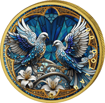 1 Unze Silber Erzengel Gabriel 2025 (Auflage: 100 | vergoldet)