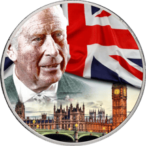 1 Unze Silber God save the King Charles III. 2022 (Auflage: 1.000)