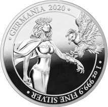 1 Unze Silber Germania 2020 PP (Auflage: 1.000 | Polierte Platte)