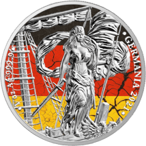 1 Unze Silber Germania 2021 Heimat (Auflage: 100 | coloriert)
