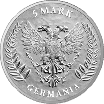 1 Unze Silber Germania 2024 (Auflage: 15.000)