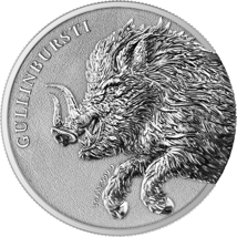 1 Unze Silber Germania Beasts Gullinbursti 2025 (Auflage: 15.000)