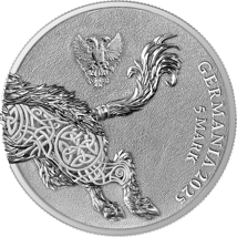 1 Unze Silber Germania Beasts Gullinbursti 2025 (Auflage: 15.000)