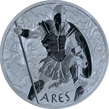 1 Unze Silber Götter des Olymp Ares 2023 (Auflage: 13.500)