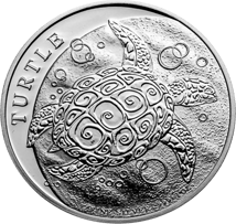 1 Unze Silber Hawksbill Schildkröte 2022