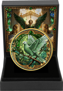 1 Unze Silber Erzengel Raphael 2025 (Auflage: 100 | vergoldet)