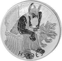 1 Unze Silber Götter des Olymp - Hades 2021 (Auflage: 13.500)