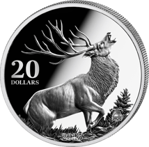 1 Unze Silber Hirsch 2025 (Auflage: 1.000 | Polierte Platte)