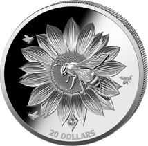 1 Unze Silber Honigbiene 2025 (Auflage: 1.000 | Polierte Platte)