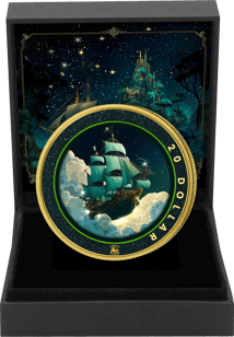 1 Unze Silber Peter Pan 2025 (Auflage: 100 | teilvergoldet)