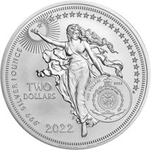1 Unze Silber Inspirierende Ikonen Sir Isaak Newton 2022 (Auflage: 10.000)