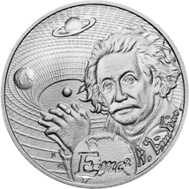 1 Unze Silber Inspirierende Ikonen Albert Einstein 2022 (Auflage: 10.000)