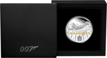 1 Unze Silber James Bond Golden Eye 2020 PP (Auflage: 5.000 | Polierte Platte)