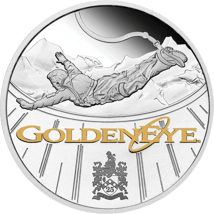1 Unze Silber James Bond Golden Eye 2020 PP (Auflage: 5.000 | Polierte Platte)