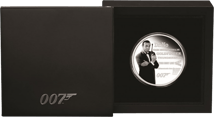 1 Unze Silber James Bond Sean Connery 2021 PP (Auflage: 5.000 | Polierte Platte)