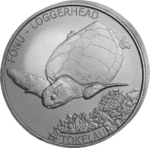 1 Unze Silber Karettschildkröte 2019 (Territory of Tokelau)