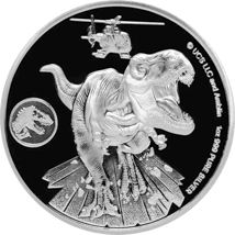 1 Unze Silber Jurassic World Dominion 2022 (Auflage: 10.000)