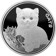 1 Unze Silber Katze 2022 (Auflage: 12.000)