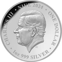 1 Unze Silber Jahr des Drachen 2024 PP (Auflage: 888 | Polierte Platte)