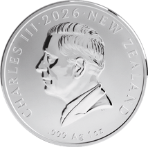 1 Unze Silber Kiwi Specimen Finish 2026 (Auflage: 5.000)