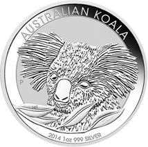 1 Unze Silber Koala 2014