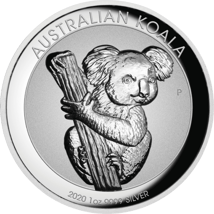 1 Unze Silber Koala 2020 PP HR (Auflage: 5.000 | Polierte Platte | High Relief)