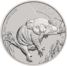 1 Unze Silber Koala 2022