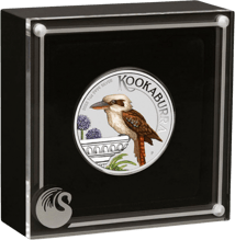 1 Unze Silber Kookaburra 2022 WMF (Auflage: 1.500 | coloriert)